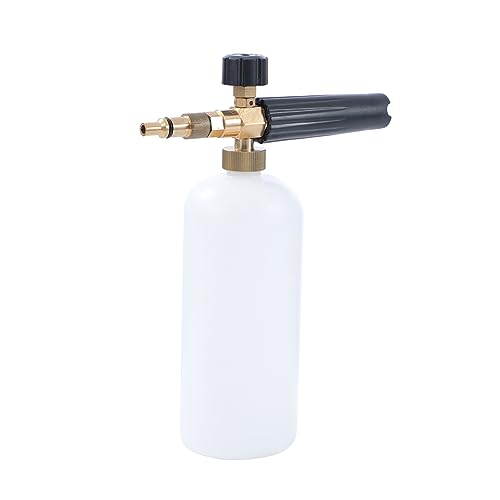 AIM Tools Schneeschaum-Lanze Schaumkanone Verstellbare Sprühdüse 1L Kompatibel mit Nilfisk/Huter/Anlu/Kew/Alto & A&R Hochdruckreiniger Pistole für Auto Waschen Reinigung AIM Tools Schneeschaum-Lanze Schaumkanone Verstellbare Sprühdüse 1L Kompatibel mit Nilfisk/Huter/Anlu/Kew/Alto & A&R Hochdruckreiniger Pistole für Auto Waschen Reinigung von AIM Tools