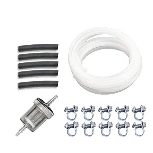 Aim Tools Auto Diesel Standheizung Schlauch Ersatz Kraftstoffrohr Kraftstoffleitung Leitungsfilter Schlauchschellen Kit 3,5 Meter für Webasto Eberspacher Air Diesel-Heizung von AIM Tools