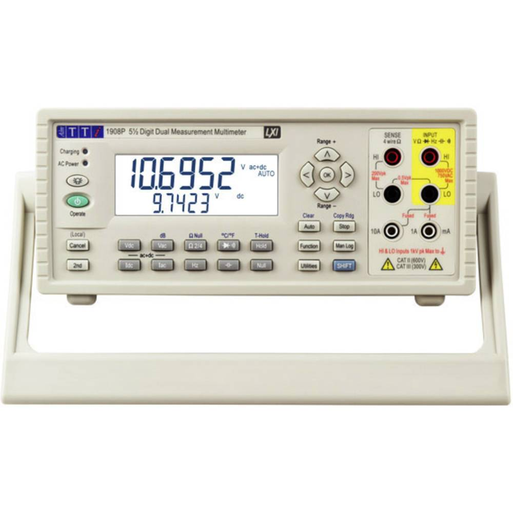 Aim T Ti 1908 P Tisch Multimeter Messgerät Ii 600 V Cat Iii 300 V Siehe Text/Foto B-Ware von Aim