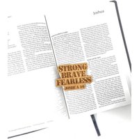 Joshua 19 Holz Gravierte Magnet Kunst | Bibel Vers Christliche Geschenke Taufgeschenke Abschlussgeschenke Ermutigungsgeschenke von AimNorthEngraving