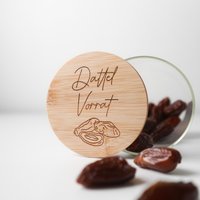 Dattel Vorratsdose | Vorratsglas Ramadan Dattelhalter Mubarak Keksdose Kareem Dose von AinWunderwerk