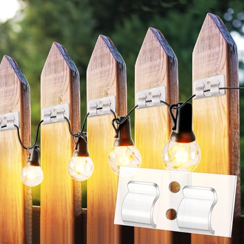 Ainiv 15 Stück Kabelhalter Selbstklebend, Kabelführung Organizer Kabelclips Selbstklebend Kabelklemmen mit 32 Schrauben, Outdoor Dekoration Clips Haken Draht Halter für Weihnachten und Lichterketten Ainiv 15 Stück Kabelhalter Selbstklebend, Kabelführung Organizer Kabelclips Selbstklebend Kabelklemmen mit 32 Schrauben, Outdoor Dekoration Clips Haken Draht Halter für Weihnachten und Lichterketten von Ainiv