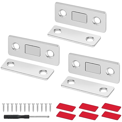 Ainiv 3 Stück Ultra Dünn Türmagnete Selbstklebend, Magnetschnäpper Magnete für Schranktüren Möbel Schrankmagnete Stark Schrank Magnete Magnetverschluss Schubladen Magnet Türschließer Möbelmagnete Ainiv 3 Stück Ultra Dünn Türmagnete Selbstklebend, Magnetschnäpper Magnete für Schranktüren Möbel Schrankmagnete Stark Schrank Magnete Magnetverschluss Schubladen Magnet Türschließer Möbelmagnete von Ainiv