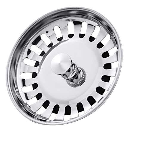 Ainiv Spülbecken Siebkörbchenr, Ø79mm Waschbeckenstöpsel,Anti Clogging Sieb Waschbeckenstöpsel, Drain Filter Sink Drain Plug Stopper mit Korb für Waschbecken, Küche Blanco Spülen,Siebkorbventil Ainiv Spülbecken Siebkörbchenr, Ø79mm Waschbeckenstöpsel,Anti Clogging Sieb Waschbeckenstöpsel, Drain Filter Sink Drain Plug Stopper mit Korb für Waschbecken, Küche Blanco Spülen,Siebkorbventil von Ainiv