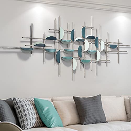 Ainydie Extravagante 3D Wanddeko Metall, Moderne Handgefertigte Wandskulptur Wanddekoration Wandschmuck, Zuhausewandkunst für Wohnzimmer Schlafzimmer,A von Ainydie