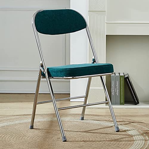 Aioneer Klappstuhl Cordstuhl Haushaltsmetallstuhl Rückenlehne Esszimmerstuhl Hocker Klappstuhl Ziyu Chaser of Light von Aioneer
