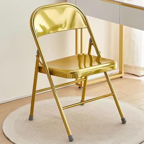 Aioneer Tragbarer Klappstuhl Mit Gepolsterter Sitzfläche Und Gebogener Rückenlehne – Langlebiges, Leichtes Design Für Zuhause, Büro Und Partys – Bequeme Sitzlösung-ORO von Aioneer