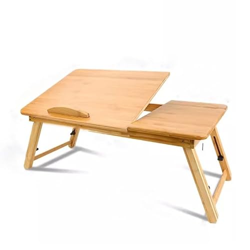 Aioneer Zeichentischständer aus Bambus, faltbar und tragbar, verstellbare Höhe und Betrachtungswinkel, kann als Frühstückstablett oder als Schreibtisch verwendet Werden von Aioneer
