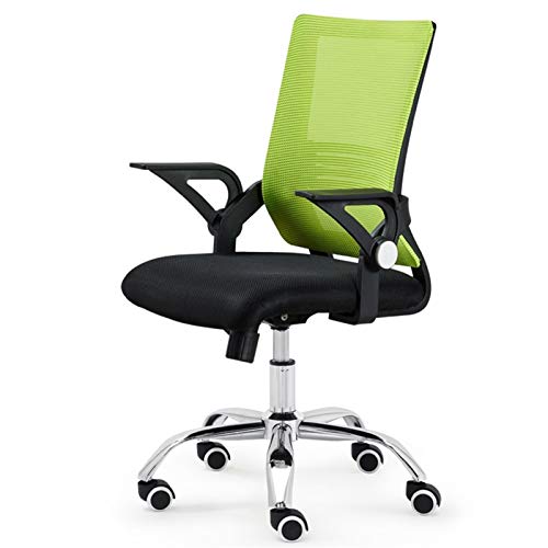 Sessel Ergonomischer Bürostuhl Klappbare Armlehne Bürostuhl Atmungsaktive Rückenlehne Kippfunktion Einfach Zu Installierender Computerstuhl Traglast 120 Kg Chaser of Ligh-Green von Aioneer