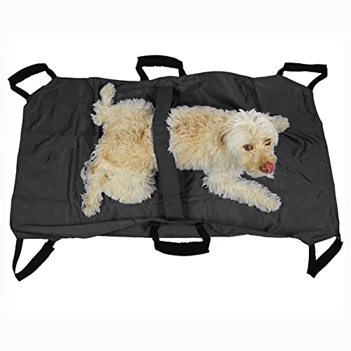 Transporttrage Für Hunde Und Andere Tiere, Haustiertrage, Zusammenklappbare Tragbare Trage, Notfall-Rettungstrage Mit Sicherheitsgurt Zur Sicheren Aufbewahrung Ihres Haus-Black Transporttrage Für Hunde Und Andere Tiere, Haustiertrage, Zusammenklappbare Tragbare Trage, Notfall-Rettungstrage Mit Sicherheitsgurt Zur Sicheren Aufbewahrung Ihres Haus-Black von Aioneer