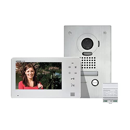Aiphone JOS-1F 17,8 cm (7 Zoll), weißes Video-Gegensprechanlage-System (17,8 cm (7 Zoll), LCD, Weiß, IP54, Kunststoff, Harz, CMOS) von Aiphone