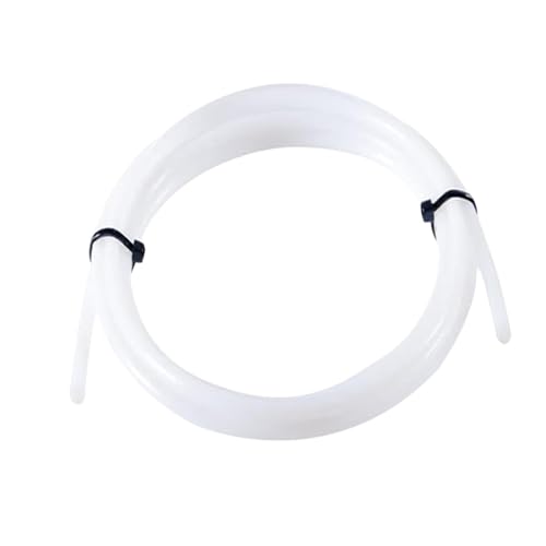 Aiqeer 2 Meter 3D Drucker PTFE Teflonrohr, ID 2.0 mm/OD 4.0 mm, 3D Drucker PTFE Teflonschlauch von Aiqeer