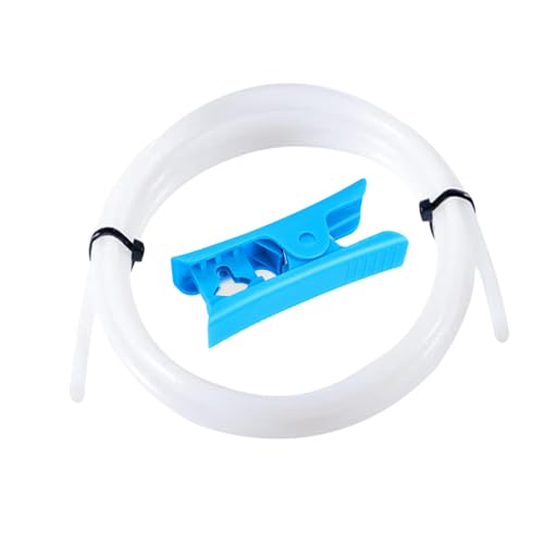Aiqeer 2 Meter 3D Drucker PTFE Teflonrohr mit Schneider, ID 2.0 mm/OD 4.0 mm, 3D Drucker PTFE Teflonschlauch Aiqeer 2 Meter 3D Drucker PTFE Teflonrohr mit Schneider, ID 2.0 mm/OD 4.0 mm, 3D Drucker PTFE Teflonschlauch von Aiqeer