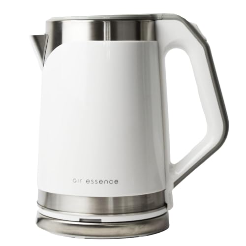Elektrischer Wasserkocher Air Essence AromaTi White, Kettle, Leistung 1500W, Fassungsvermögen 2L, wasserkocher klein Weiß, wasserkocher mit temperatureinstellung Elektrischer Wasserkocher Air Essence AromaTi White, Kettle, Leistung 1500W, Fassungsvermögen 2L, wasserkocher klein Weiß, wasserkocher mit temperatureinstellung von Air Essence
