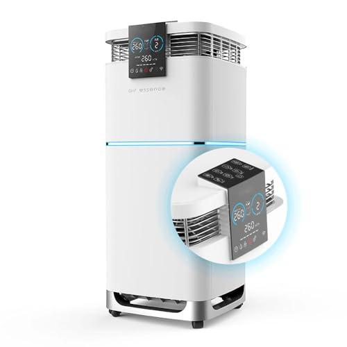 Luftreiniger Air Essence Cyclone Max Air Purifier mit 7 Zoll-Noten-LCD-Anzeige, 150-170m2, CADR PM 1200m3/h, Ideal für Allergiker, Lufterfrischer Pollen, Staub, Odor, Luftreiniger Raucherzimmer Luftreiniger Air Essence Cyclone Max Air Purifier mit 7 Zoll-Noten-LCD-Anzeige, 150-170m2, CADR PM 1200m3/h, Ideal für Allergiker, Lufterfrischer Pollen, Staub, Odor, Luftreiniger Raucherzimmer von Air Essence