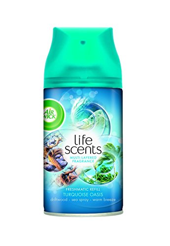 4 x Air Wick Freshmatic Max Refill 250 ml, Türkis Oase 4 x Air Wick Freshmatic Max Refill 250 ml, Türkis Oase von Air Wick