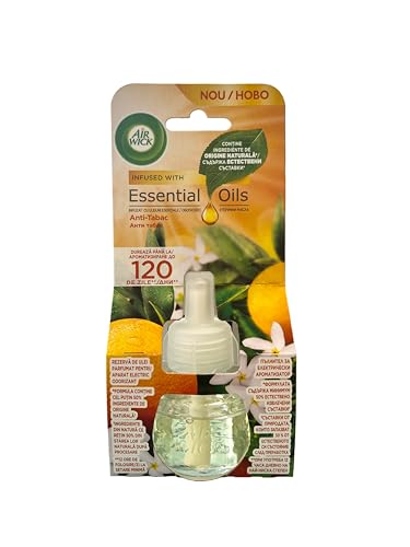 6 x Airwick Duftkerzen-Nachfülleinsatz 19 ml Nachfüller (Anti-Tabak) von Air Wick
