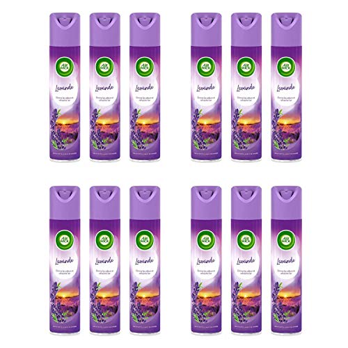 AIR WICK Lufterfrischer Spray 4 in 1 Lavendel 300 ml 12 Stück von Air Wick