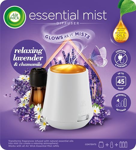 Air Wick Essential Mist Duftdiffuser Starterkit inklusive Refill Relaxing Lavender 20 ml Air Wick Essential Mist Duftdiffuser Starterkit inklusive Refill Relaxing Lavender 20 ml von Air Wick