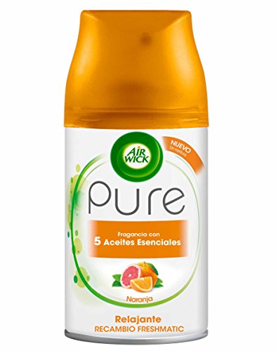 Air Wick Freshmatic Pure Essential Oils Lufterfrischer Energiesparend Orange - 1 Stück von Air Wick