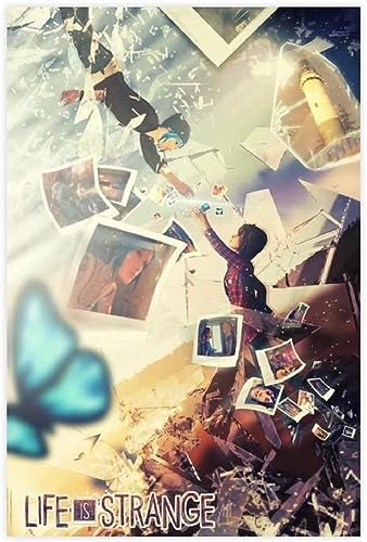 Game Life Is Strange Leinwand-Poster und Druck Schlafzimmerdekoration Bürodekoration Schlafzimmerdruck auf Leinwand Heimdekoration Bild Kunstwerk Wanddekoration Gemälde ungerahmt,40x50cm von AirBnk