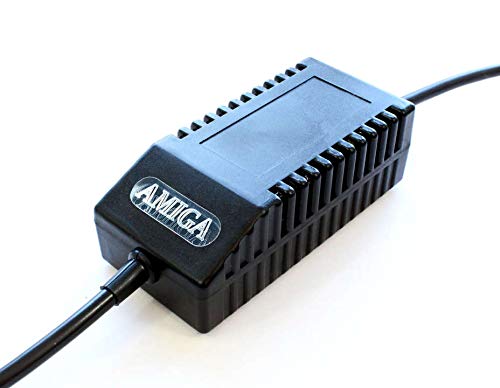 AirDrive Amiga 500 Netzteil Modern EU - Ersatz-Netzteil Amiga 500, EU-Stecker (Schwarz) von AirDrive