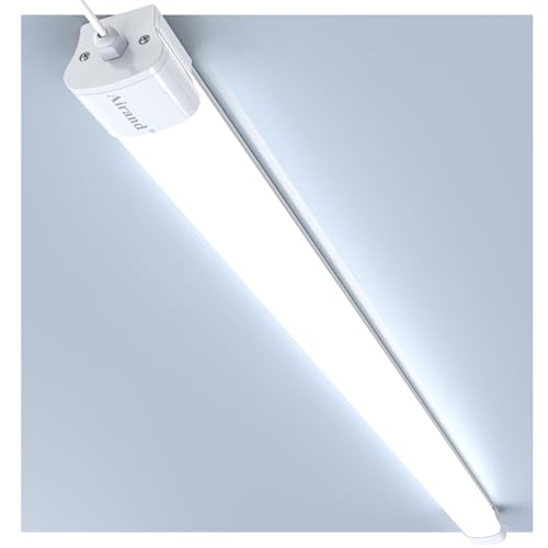 Feuchtraumleuchte LED 150CM, LED Kellerlampe 45W, Garagenleuchte 4500LM IP66 Wasserfest, LED Röhre 150cm 5000K Kaltweiß, Kellerleuchte werkstattlampe Garagelampe lampe Garage Keller werkstatt von Airand