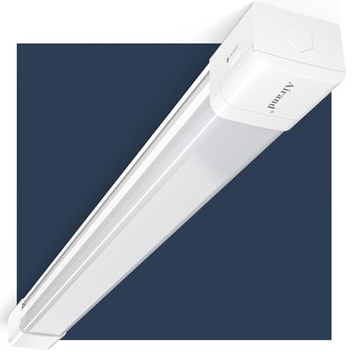 LED Feuchtraumleuchte 60CM, GaragenLampe 18W 1800LM, Kellerlampe Kaltweiss 5000K, Werkstattlampe Deckenleuchte IP66 Wasserfest,Röhre Lampe Sehr Hell, Feuchtraum Leuchte für Keller garage Werkstatt von Airand