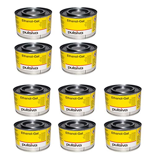 10x Brennpaste Ethanol Dosen Chafing Dish Speisewärmer Warmhaltebehälter 200g von airbrush-city