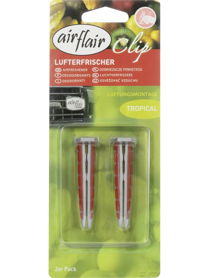 Airflair Raumduft airflair Lufterfrischer Clip Tropical von Airflair
