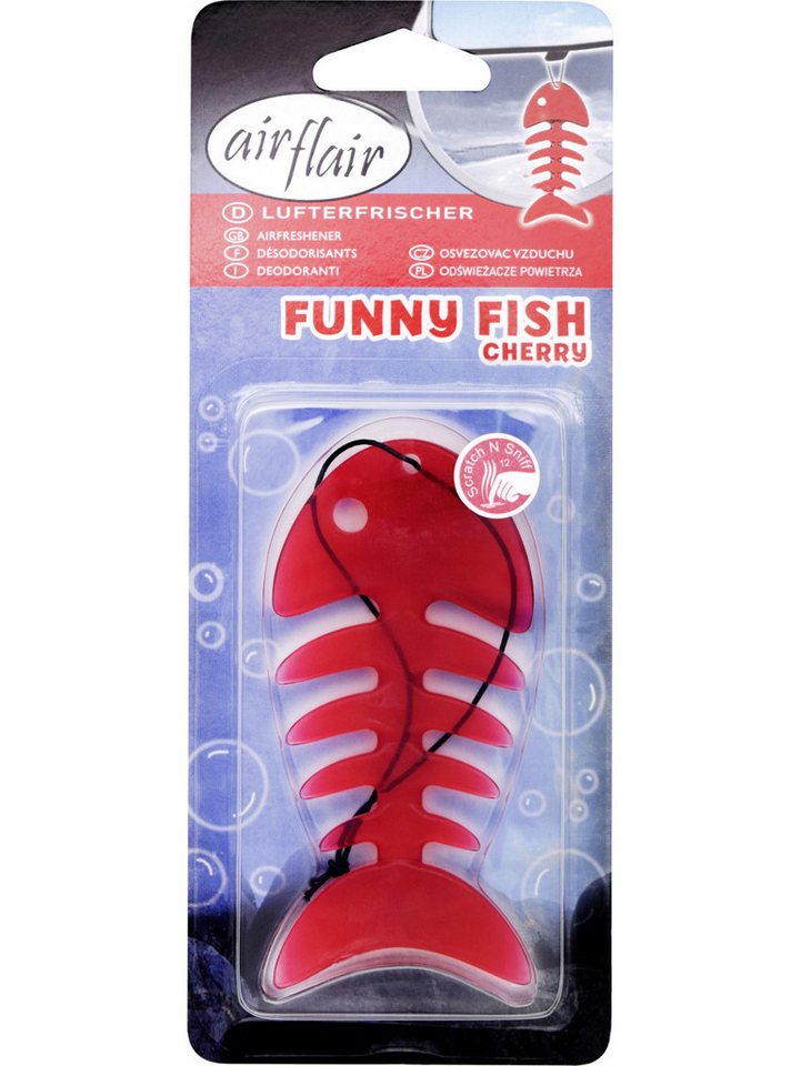 Airflair Raumduft airflair Lufterfrischer Funny Fish Cherry Airflair Raumduft airflair Lufterfrischer Funny Fish Cherry von Airflair