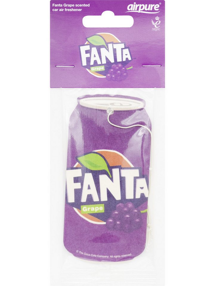 Airflair Raumduft airflair Papierlufterfrischer Dose Fanta Grape Airflair Raumduft airflair Papierlufterfrischer Dose Fanta Grape von Airflair