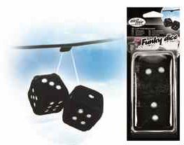 airflair Lufterfrischer Funky Dice Würfel Vanille von Airflair