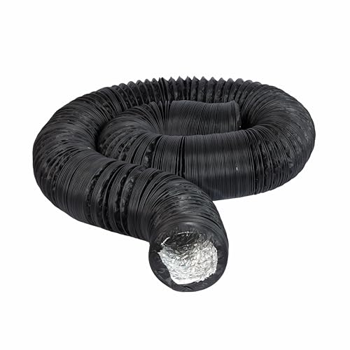 Airflow 9021295 – 200mm (8 Zoll) x 5m Flexibler PVC-Aluminium-Lüftungsschlauch von Airflow