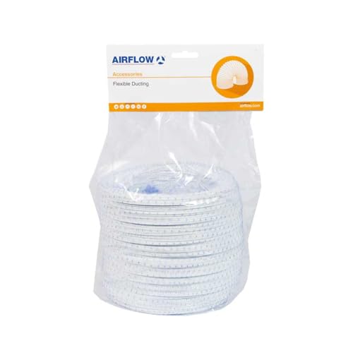 Airflow 9041555R Flexibler PVC-Schlauch, 150 mm x 1 m, Weiß Airflow 9041555R Flexibler PVC-Schlauch, 150 mm x 1 m, Weiß von Airflow