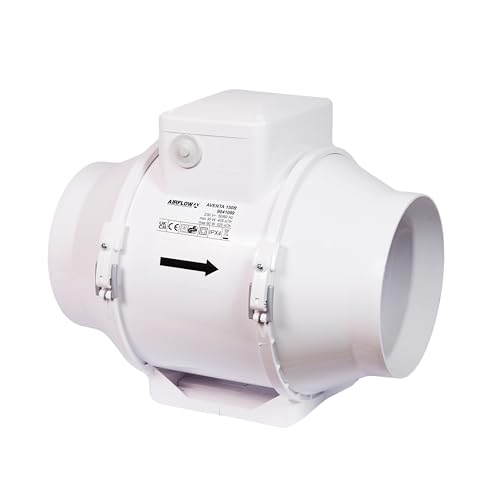 Airflow AVENTA 100T Rohrventilator mit Timer, 100 mm von Airflow