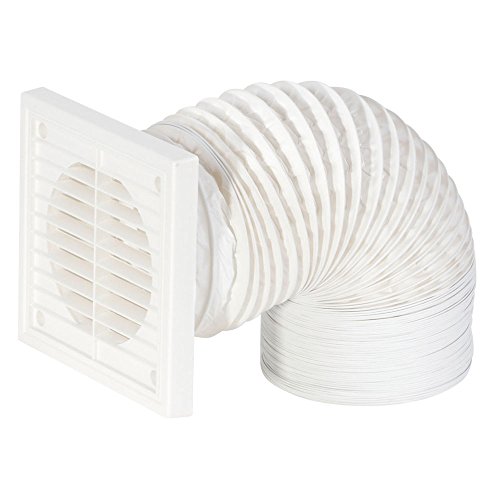 Airflow fdk150–3 m-wh 72643604 Flexible Leitungssatz, weiß, 150 mm, Set 3 Stück von Airflow