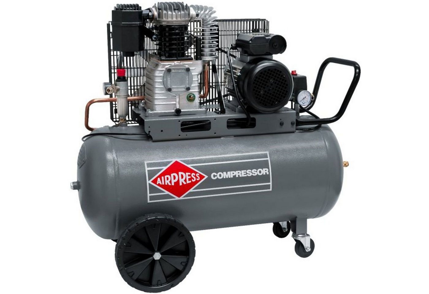 Airpress Kompressor Druckluft- Kompressor 3,0 PS 100 Liter 10 bar HL 425-100 Typ 360566, max. 10 bar, 100 l, 1 Stück von Airpress