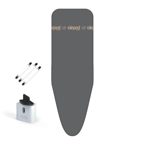Airpro By Widex 6-lagiger Bügelbrettbezug für Dampfbügeleisen - Größe XL universal max 125x50 cm - kein Wasser mehr unter dem Bügeltisch - Bügelt bis zu 50% schneller - Made IN Europa von Airpro By Widex