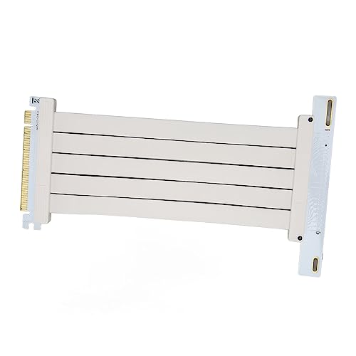 Airshi Grafikkarten-Riser-Kabel, PCIE 4.0 X16, Hohe Kompatibilität, Hochgeschwindigkeits-Riser-Kabel, Verhindert Elektromagnetische Störungen für RX6900XT von Airshi