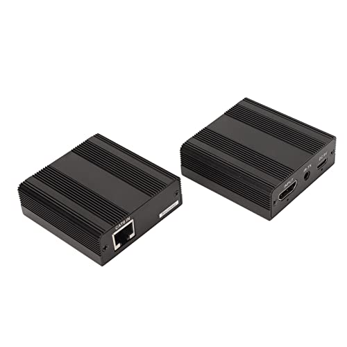 Airshi HD Multimedia Interface Extender, 5V 2A 229ft Plug-and-Play-Netzwerkkabelverlängerung für Video von Airshi