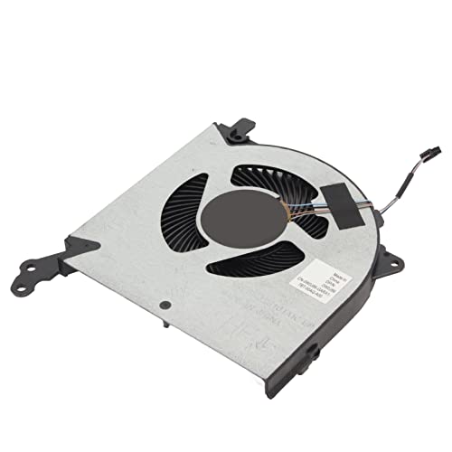 Airshi Laptop-Lüfter, Hochstabiler ABS-4-Pin-Lüfter aus Aluminiumlegierung, Kleine Größe für Y550 15 Laptop (GPU-Lüfter) von Airshi