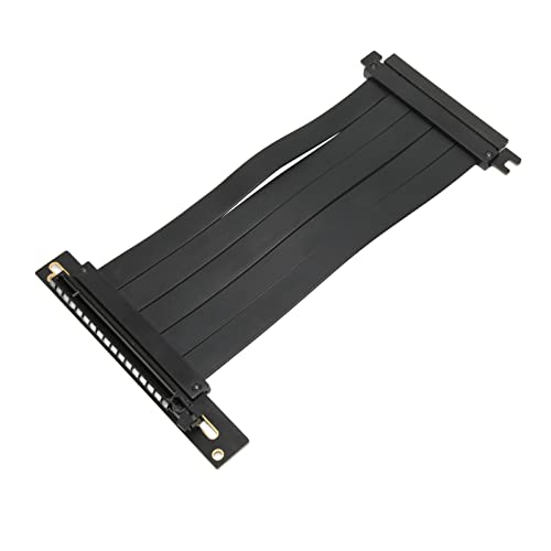 Airshi PCIE 4.0 X16 Extender Riser-Kabel, Grafikkartenverlängerung Plug and Play PCIE 4.0 X16 Riser-Kabelstabilität für RTX3090 RTX3080 RTX3070 (30cm) von Airshi