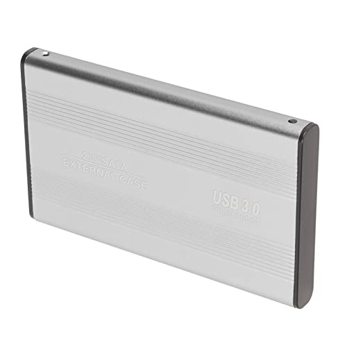 Externes Mobilgehäuse, Benutzerfreundliches USB 3.0-Festplattengehäuse, Leichter 2,5-Zoll--Anschluss für Desktop-Computer (Silber) von Airshi