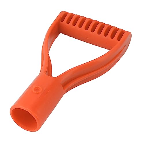 Spatengriff-Ersatz, Spatengriff D-Griff, rutschfest, 32 Mm Innendurchmesser für den Garten (Orange) von Airshi