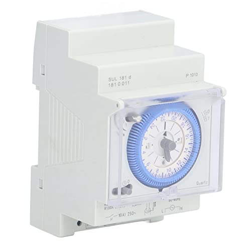 Zeitschaltuhr, Memory-Funktion 110‑230 V Mechanischer 2-Wege-Timer mit Gangreserve für Innenleuchte von Airshi