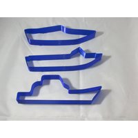 Set Aus 3 Boot-Förmigen Ausstechförmchen Set Aus 3 Boot-Förmigen Ausstechförmchen von Airship3D