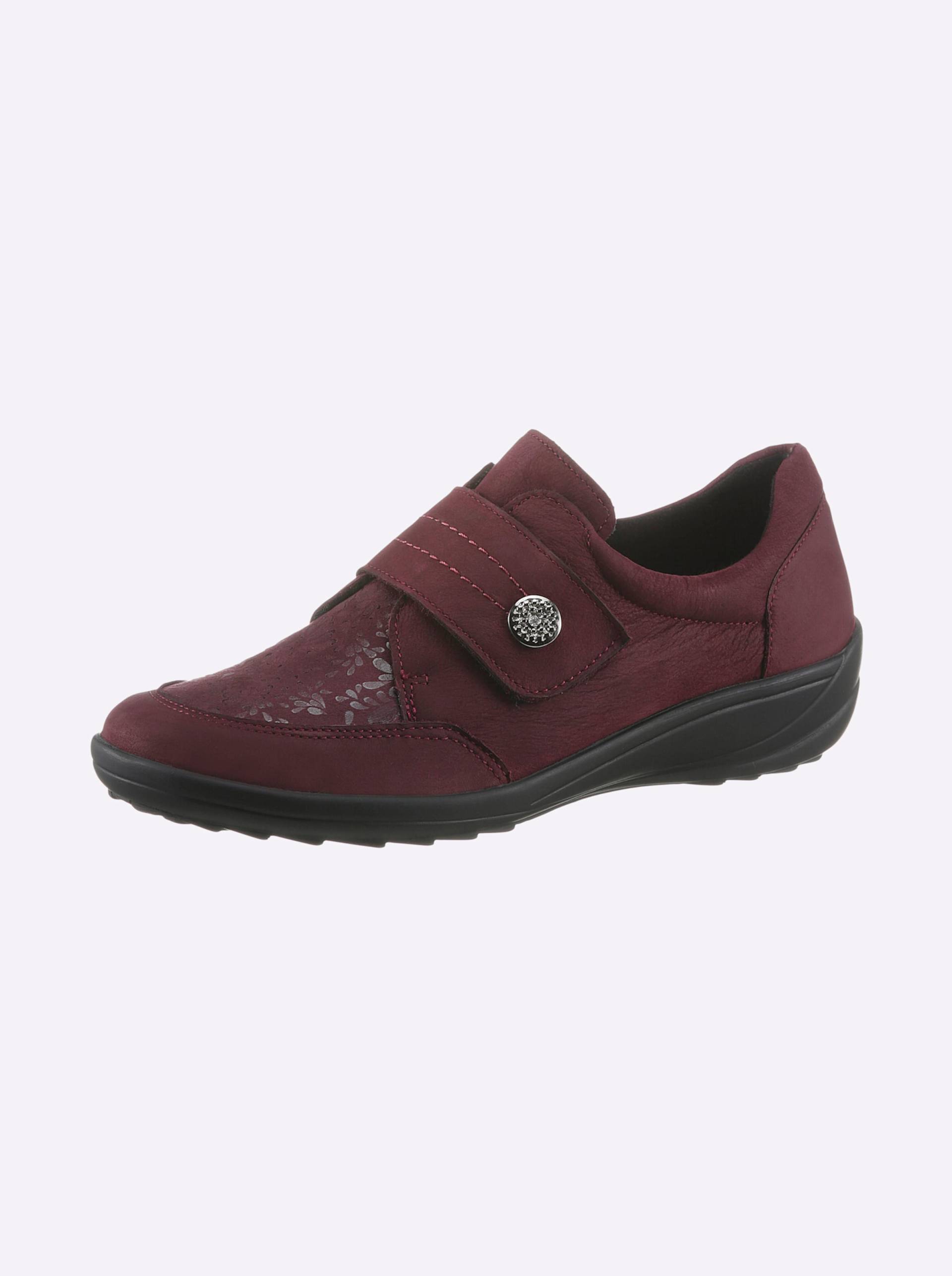 Klettschuh in bordeaux von airsoft comfort+ von airsoft comfort+