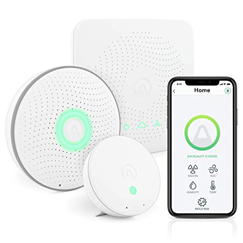 Airthings House Kit, Radon- und Raumluftqualitätsüberwachungssystem, Mehrraum, 420 von Airthings