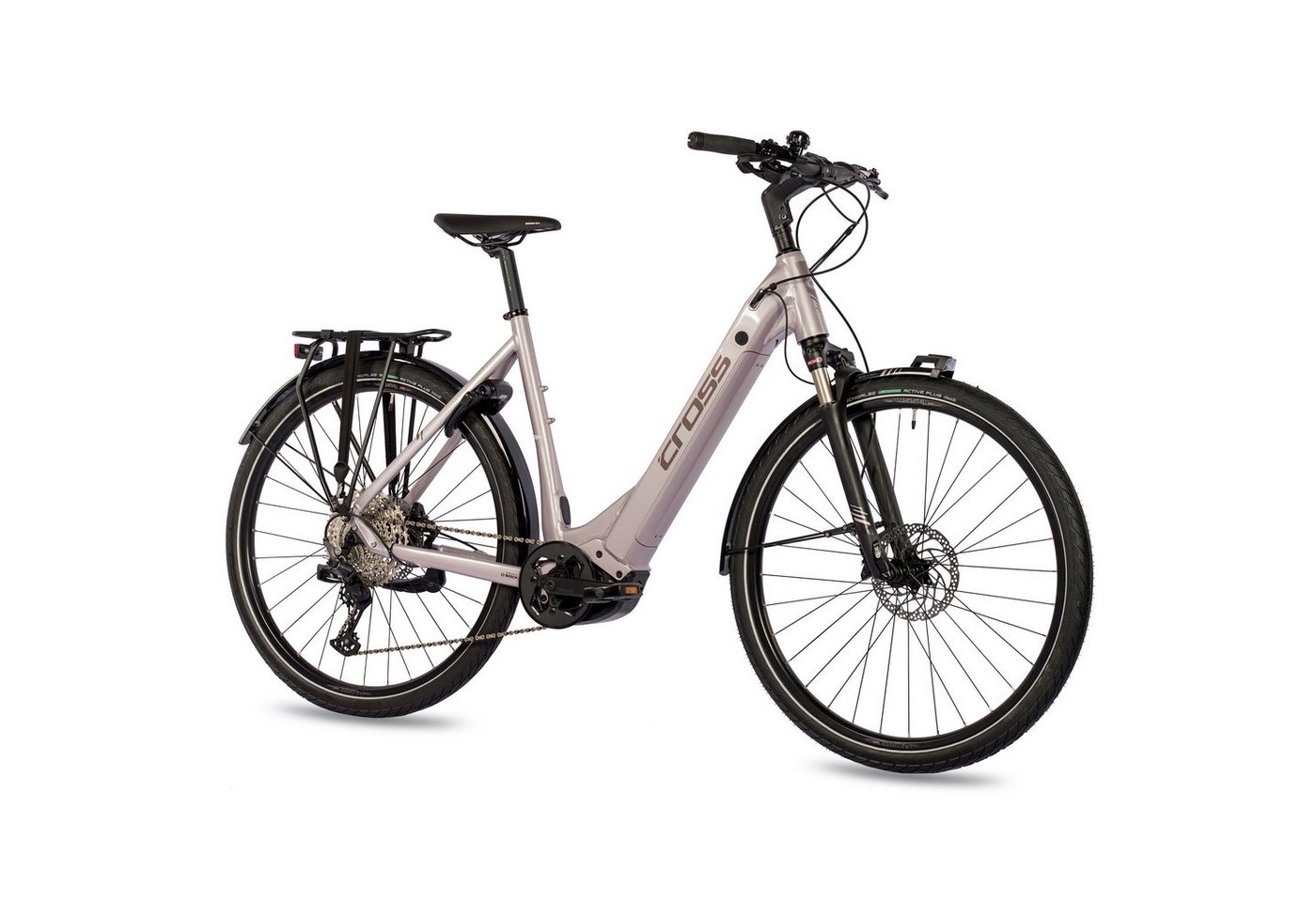 Airtracks E-Bike 28 Zoll Damen E-Bike Bosch Trekking Fahrrad LS NOVA Performance Line, 12 Gang, Kettenschaltung, Mittelmotor, 625,00 Wh Akku von Airtracks